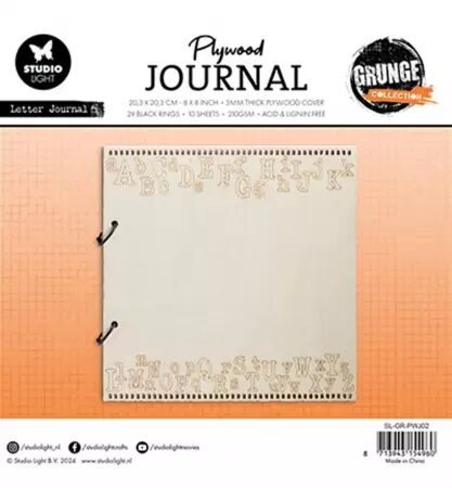 Phywood Journal - Grunge - Letter Journal