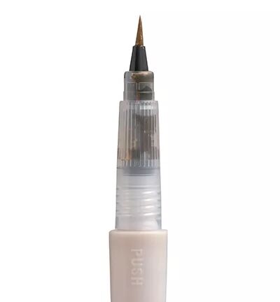 Pinceau effet scintillant - Or