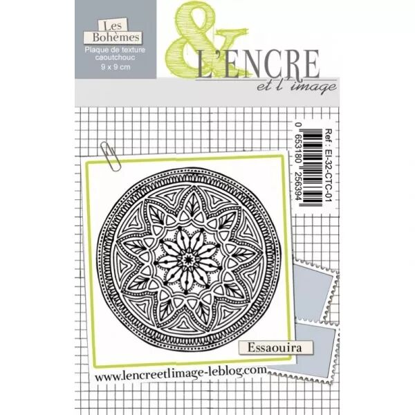 Plaque de Texture Caoutchouc - Essaouira - L\'encre & l\'image
