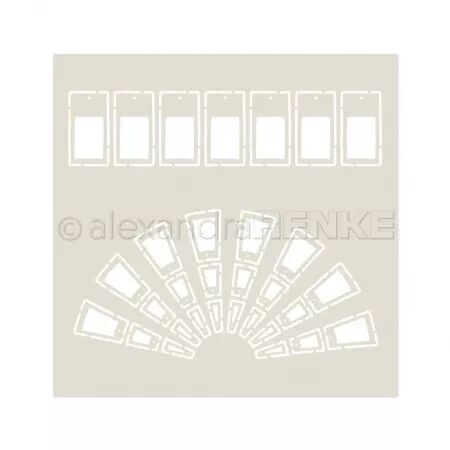Pochoir -  Cartes des couleurs - Alexandra Renke