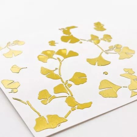 Pochoir -  Tourbillon de ginkgo - Alexandra Renke