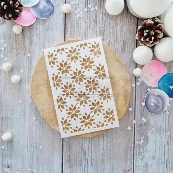 Pochoir - Altitude - Motif jacquard - Chou Flowers