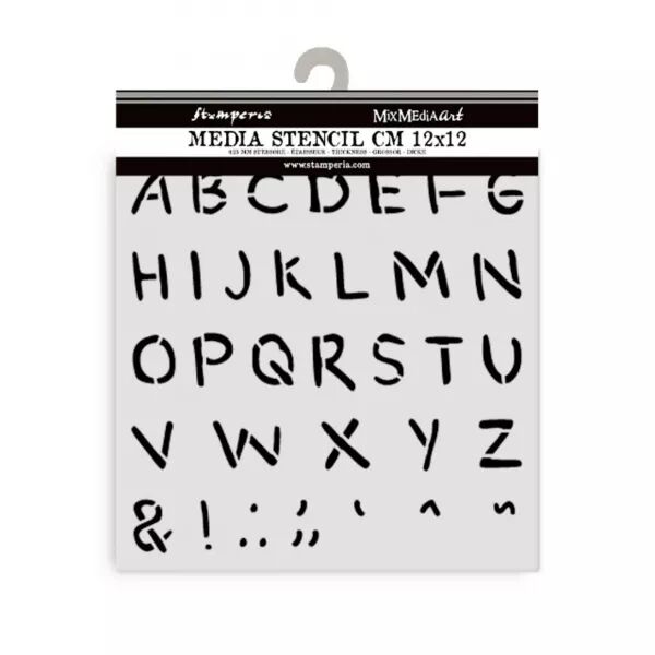 Pochoir - Baby Alphabet - Stamperia