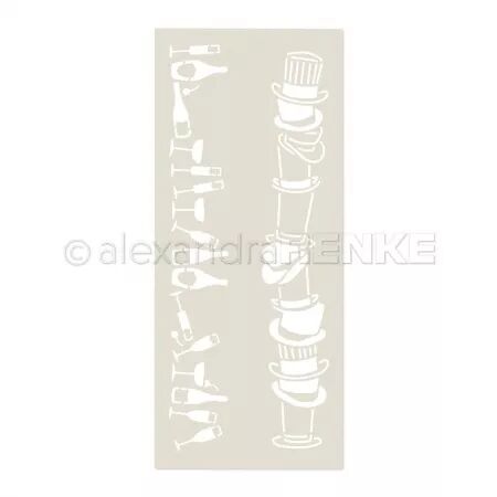 Pochoir - Champagne Chic - Alexandra Renke