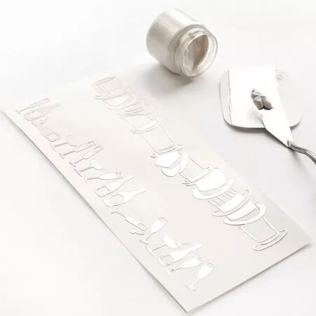 Pochoir - Champagne Chic - Alexandra Renke