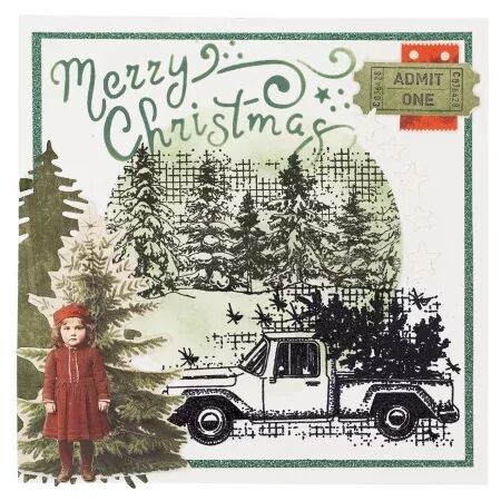 Pochoir - Christmas post - Grunge Christmas - Studio Light