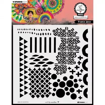 Pochoir - Frantic deco - Art by Marlene