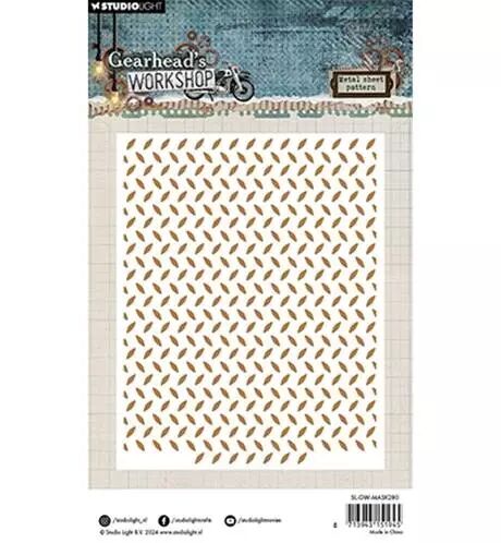 Pochoir - Gearhead\'s Workshop - Metal sheet pattern