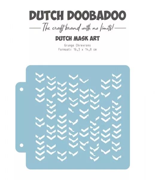 Pochoir - Grunge chevrons