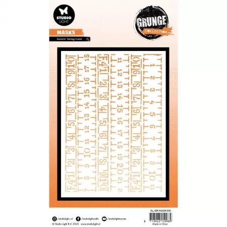 Pochoir - Grunge collection -  Rulers