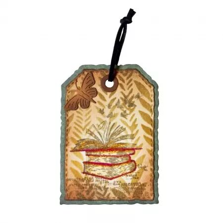 Pochoir - Grunge Collection - Leaf background - Studio Light