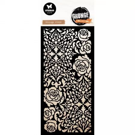 Pochoir - Grunge Collection - Vintafe rose - Studio Light