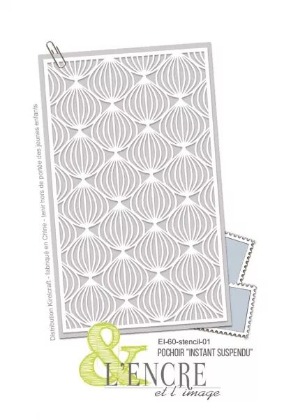 Pochoir - Instant suspendu - L\'encre et l\'image