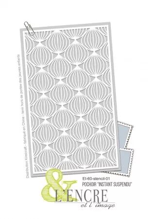 Pochoir - Instant suspendu - L\'encre et l\'image