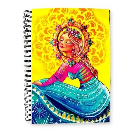 Pochoir - Lacy mandala - Art by Marlene