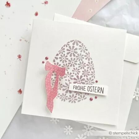 Pochoir - Marguerites de P&acirc;ques - Alexandra Renke