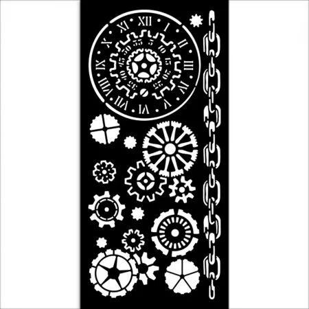 Pochoir - Mechanisms - The Owl\'s House - Stamperia