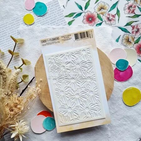 Pochoir - Mon p\'tit jardin - Blooming - Chou and Flowers