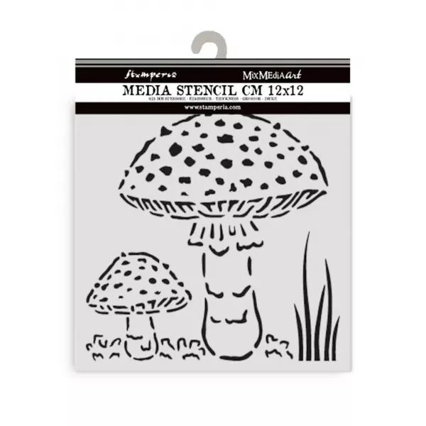 Pochoir - Mushrooms - Whispering Woods - Stamperia