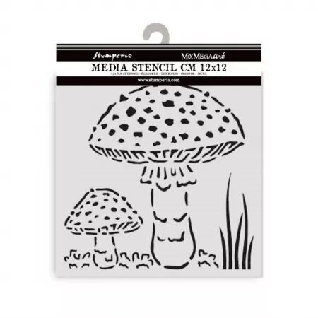 Pochoir - Mushrooms - Whispering Woods - Stamperia