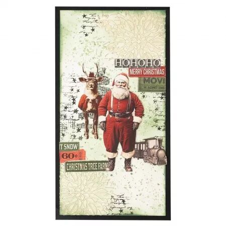 Pochoir - Snow background - Grunge Christmas - Studio Light