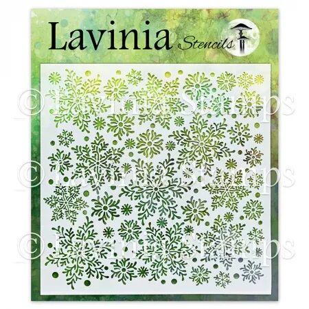 Pochoir - Snowflakes - Flocons - Lavinia