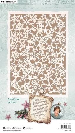 Pochoir - Snowflawe pattern - Christmas Blush - Studio Light