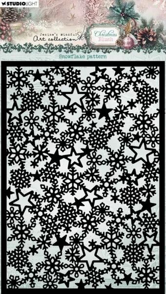 Pochoir - Snowflawe pattern - Christmas Blush - Studio Light