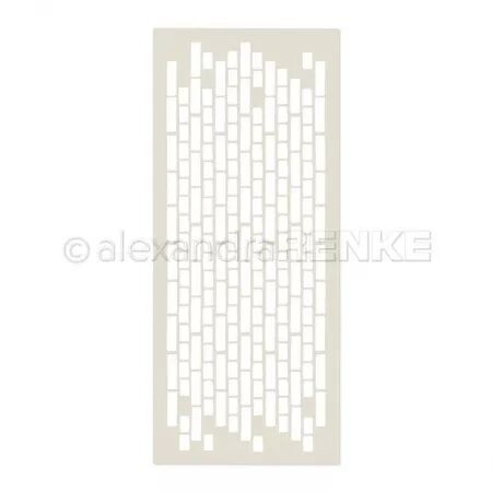 Pochoir -Mur de briques - Alexandra Renke