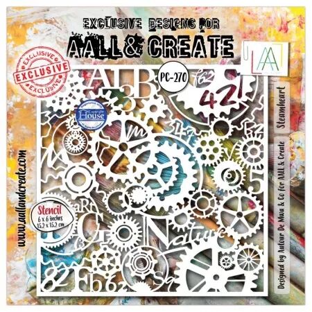 Pochoir 270 - Steamheart - AALL and Create