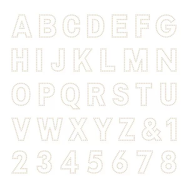 Pochoir de piercing 30 x 30 - ALPHABET - Horizons - Floril�ges Design