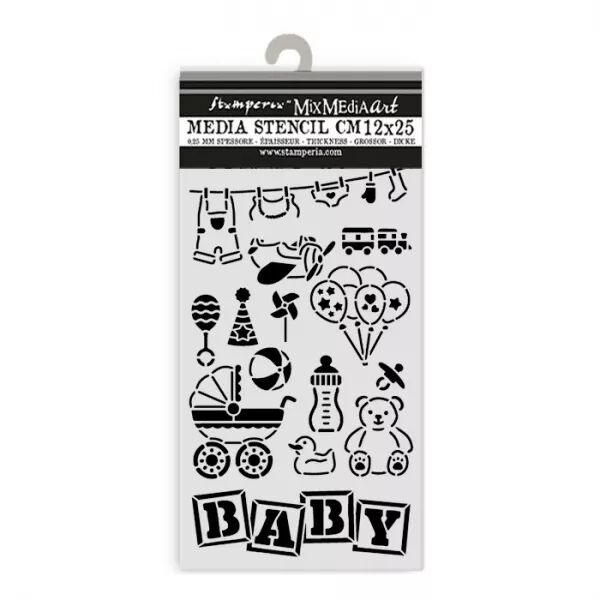 Pochoir DL - Baby Elements - Stamperia