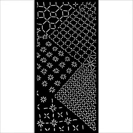 Pochoir DL - Quiet Days - Mixed Tiles / Carreaux assortis - Stamperia