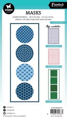 Pochoir Essentials - Circler Pattern - Studio Light