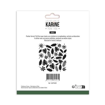 Pochoir Jungle - Pura Vida - Ateliers de Karine