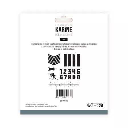 Pochoir Street - Urban Stories - Ateliers de Karine