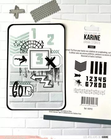 Pochoir Street - Urban Stories - Ateliers de Karine