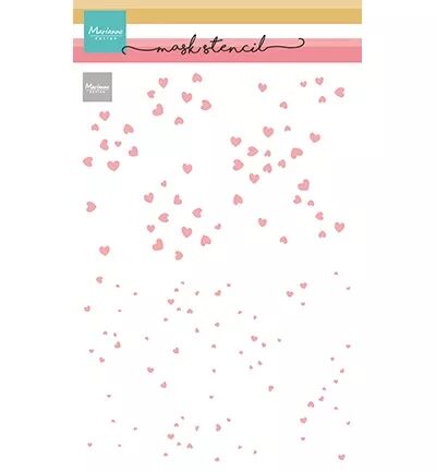 Pochoirs - 2 layer hearts - Coeurs superposer
