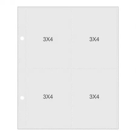 Pocket Snap pages 6 x 8 \'\' - cloisonnées 3 x 4