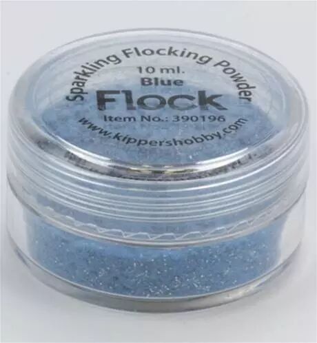 Poudre Flock - Blue Sparkle