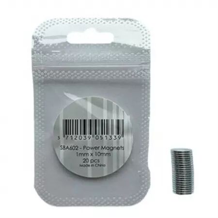 Power magnets - Aimants 10 mm - 20pcs - Simple and Basic