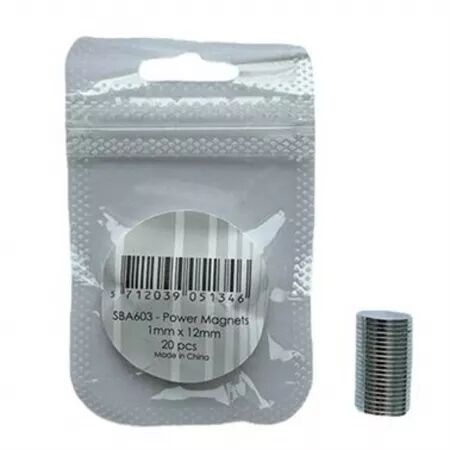 Power magnets - Aimants 12 mm - 20pcs - Simple and Basic