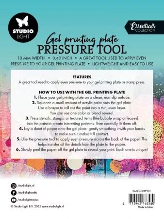 Pressure Tool  Gel printing plate - Studio Light
