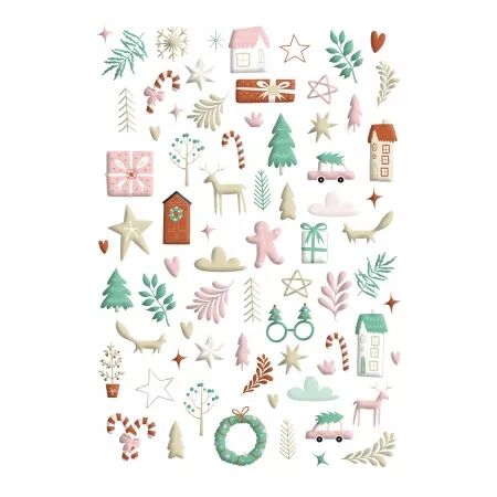 Puffy stickers - Carnet Enchanté - Les Ateliers de Karine