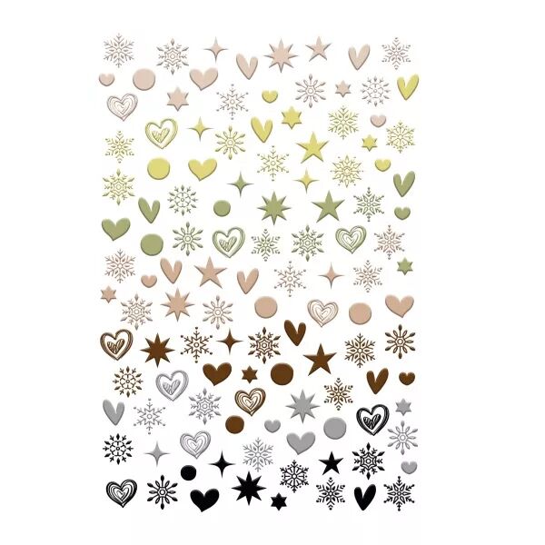 Puffy Stickers - Flocons and co - Histoires au naturel - Ateliers de Karine