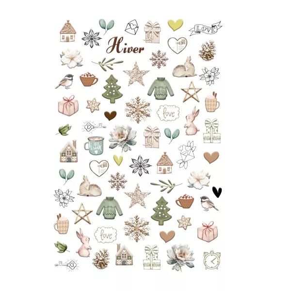 Puffy Stickers - Histoires au naturel - Ateliers de Karine