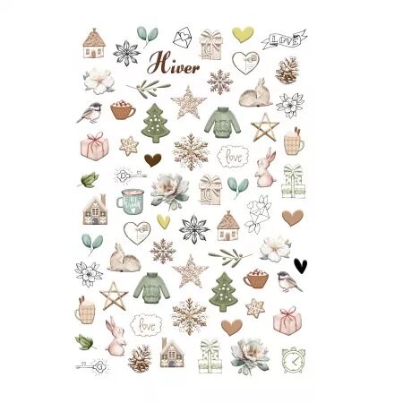 Puffy Stickers - Histoires au naturel - Ateliers de Karine