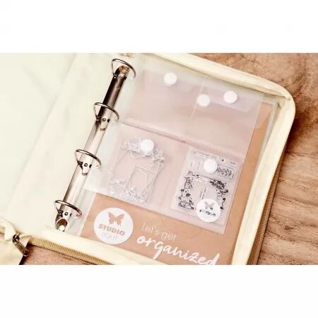 Rangement dies & tampons - Storage Case A4 doodling - Studio Light
