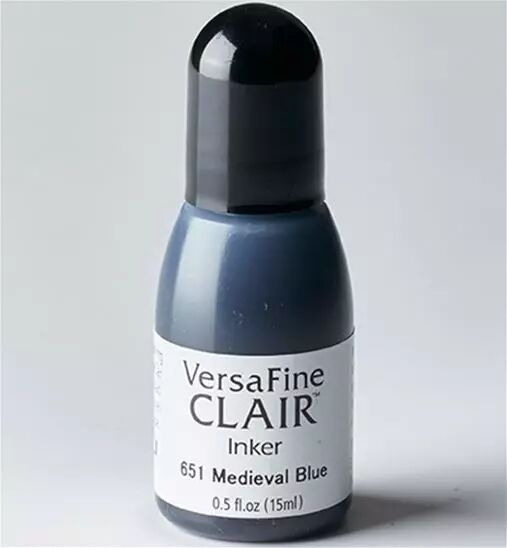 Re inker Versafine Clair - Bleu m�di�val