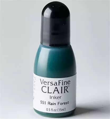 Re inker Versafine Clair - For&ecirc;t tropicale
